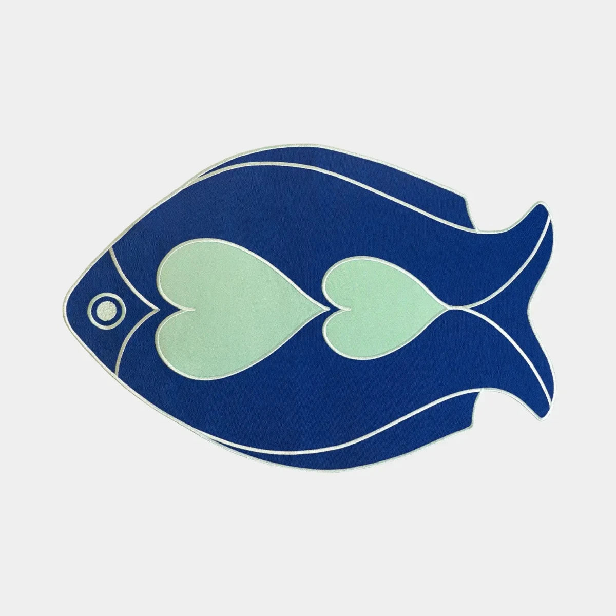 54Celsius Octaevo Placemat - Fish Blue (Set of 2)