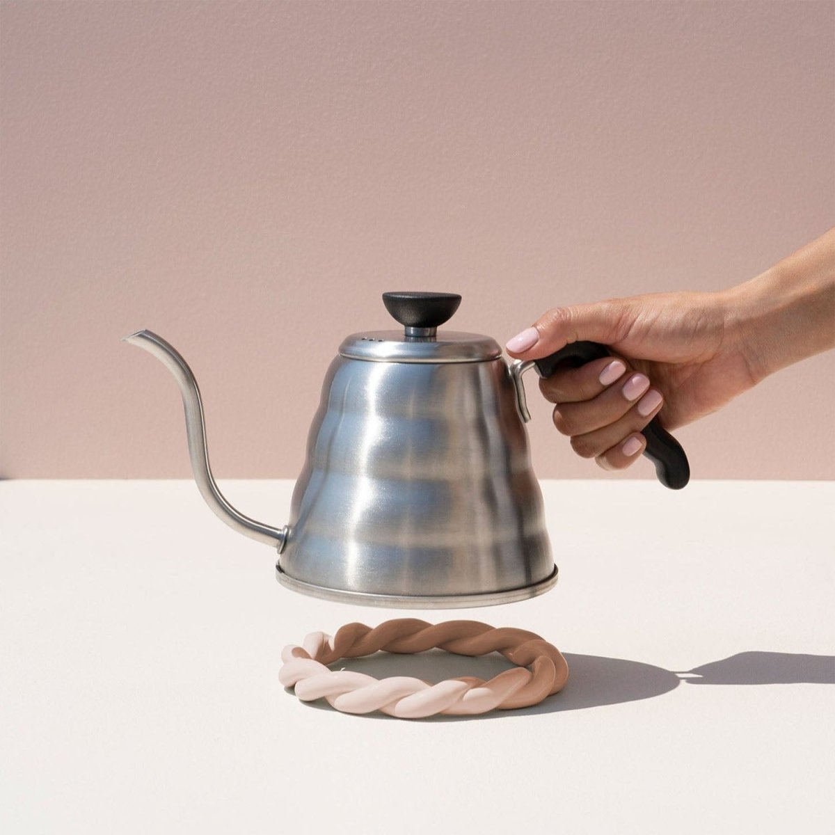 54Celsius OCTAEVO Sicilia Ceramic Trivet - Pink