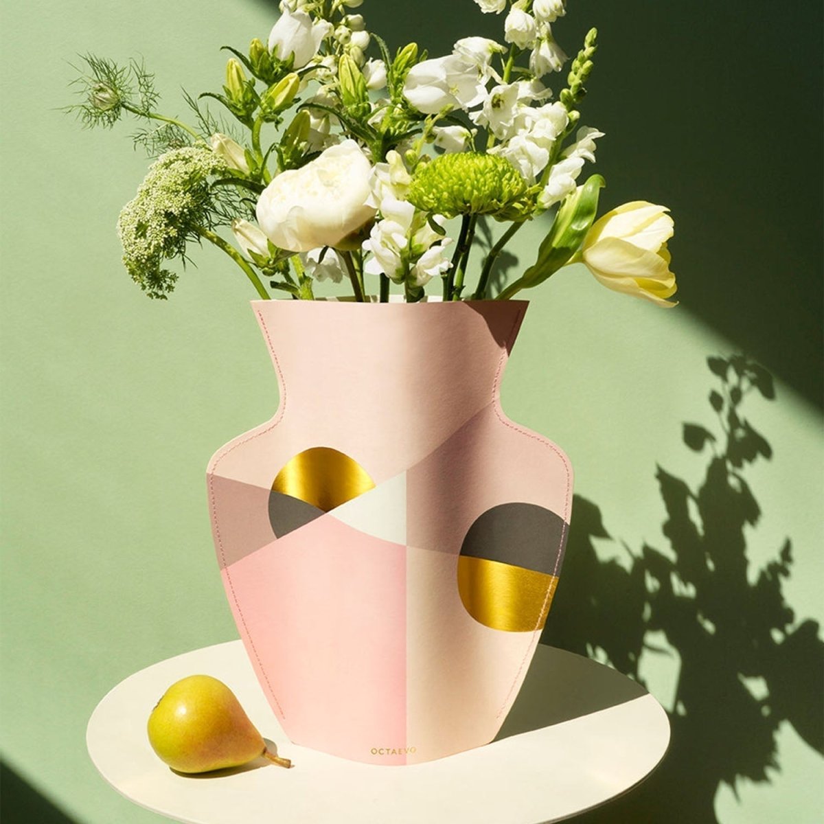 54Celsius OCTAEVO Siena Paper Vase - Pink