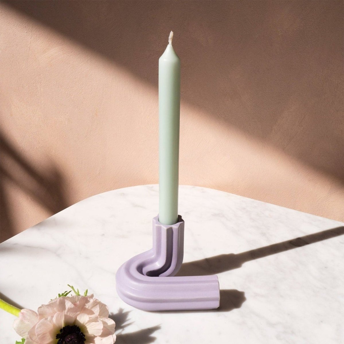 54Celsius OCTAEVO Templo Candle Holder - Lilac