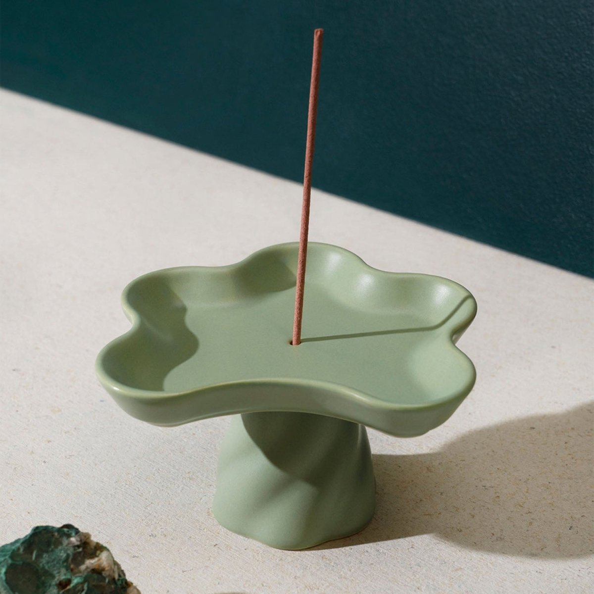 54Celsius OCTAEVO Templo Incense Holder - Green
