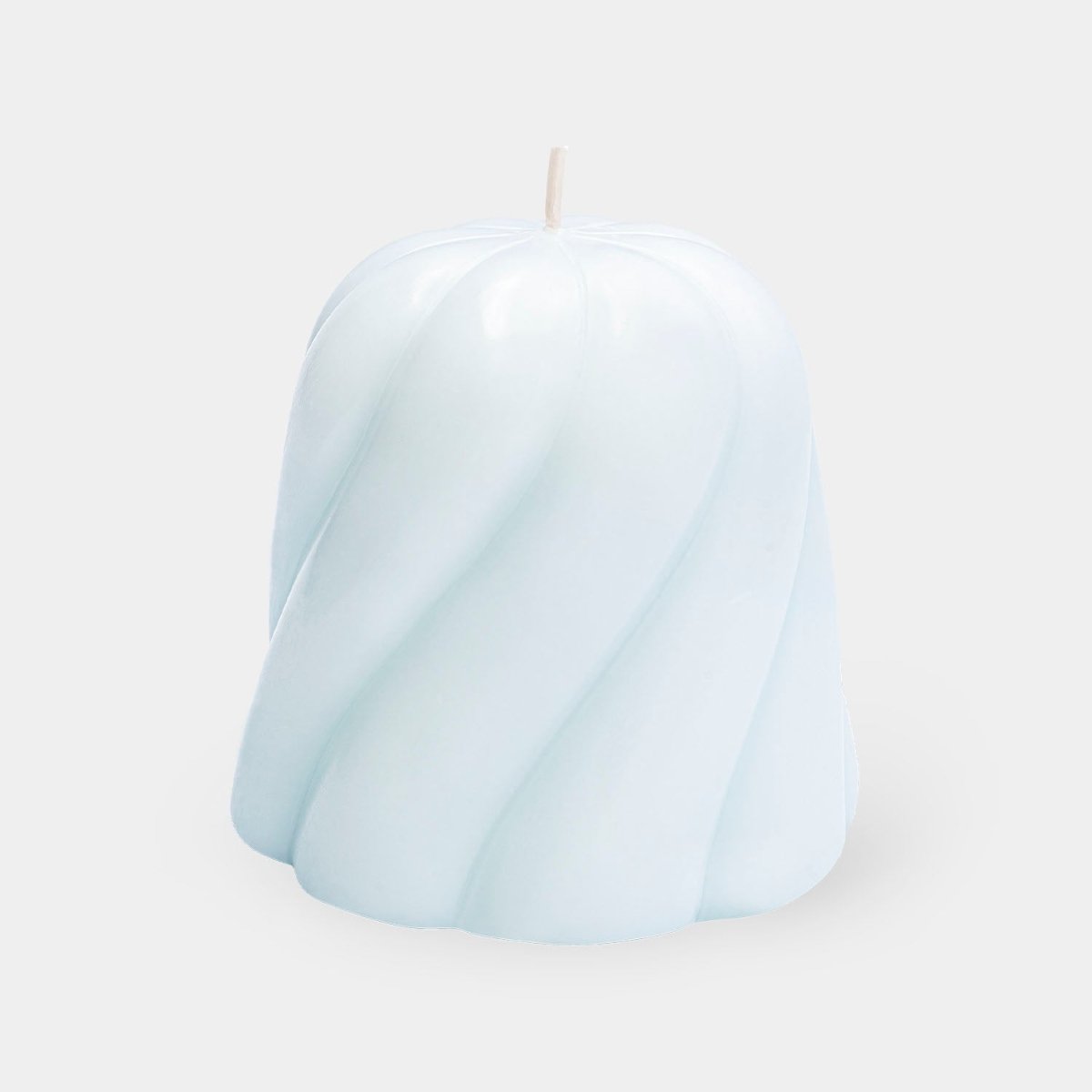 54Celsius OCTAEVO Templo Pale Blue Candle - Italian Artisan Sculptural Candle