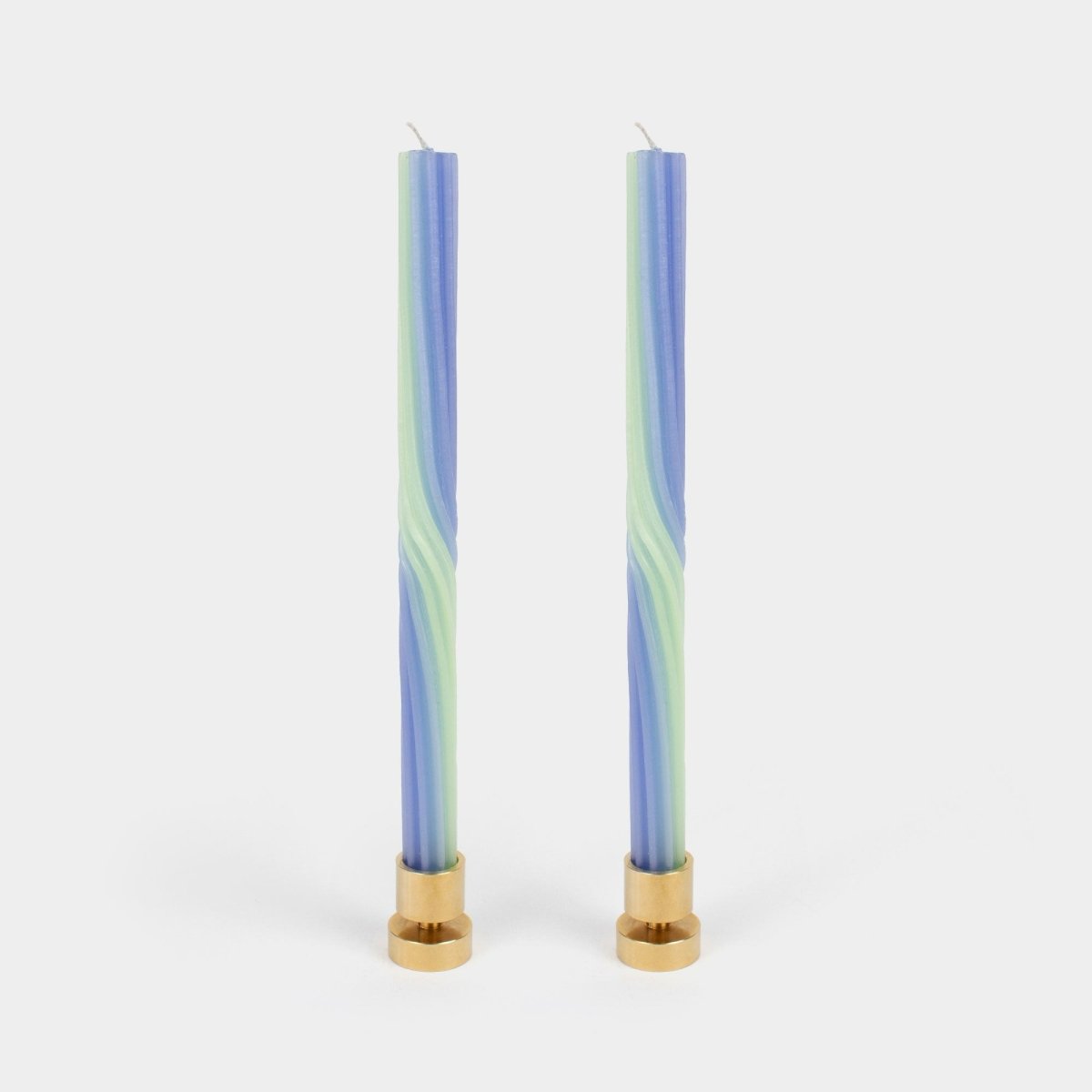 54Celsius Pivot Taper Candle, Lavender & Green - 2 pack