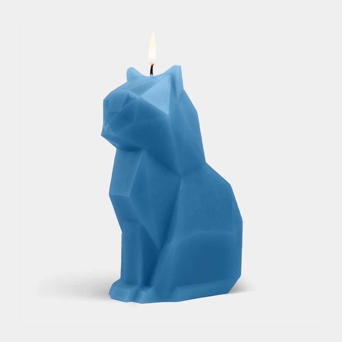 54Celsius PyroPet Kisa Blue Cat Candle - Skeleton Reveal Sculptural Candle