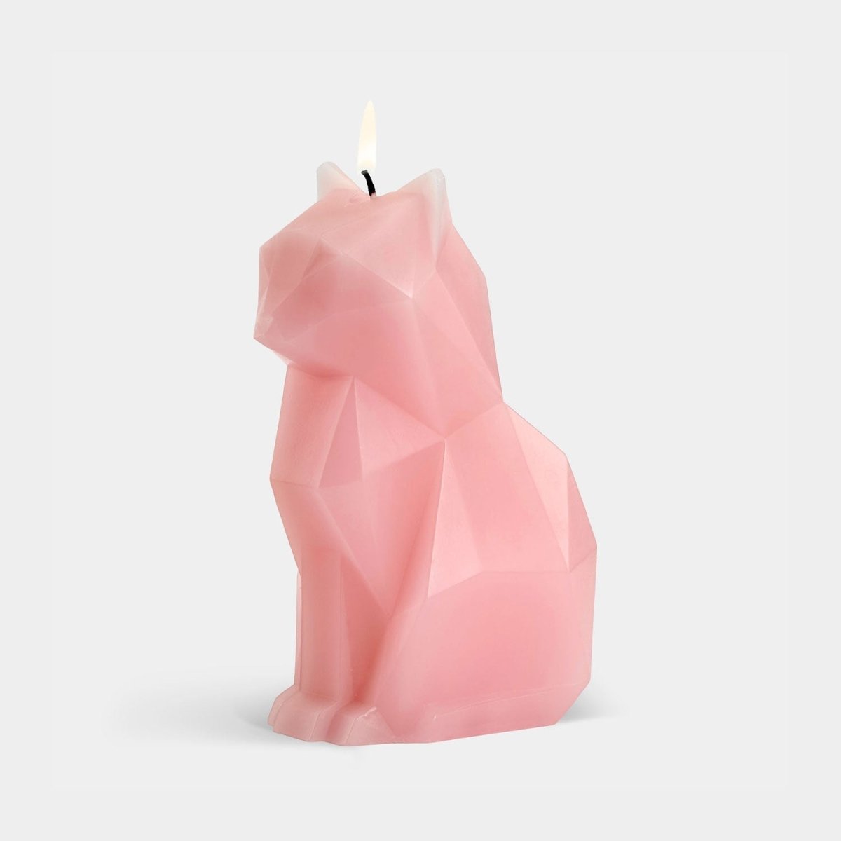 54Celsius PyroPet Kisa Cat Sculpture Candle - Light Pink