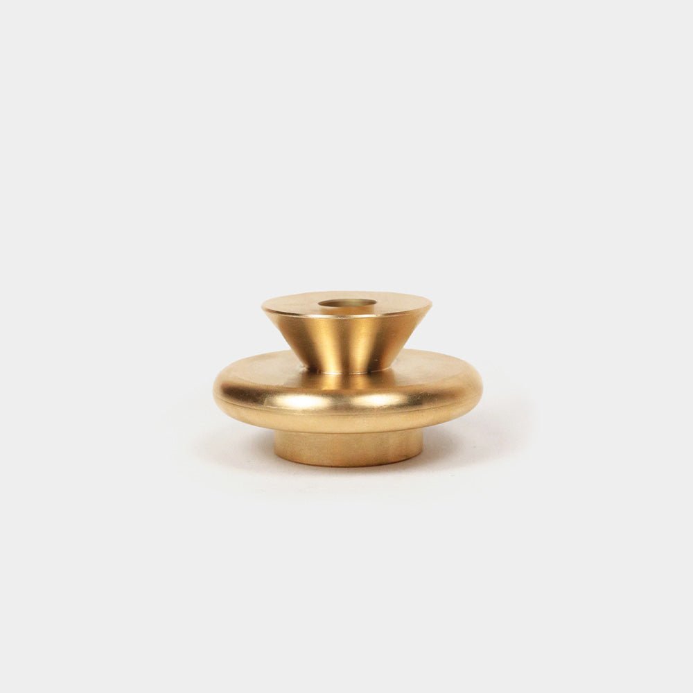 54Celsius Solid Brass Thin Taper Candle Holder XS