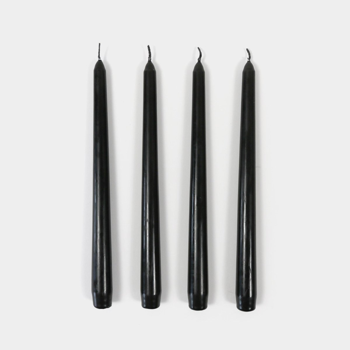 54Celsius Taper Candles, 4 Pack - Black