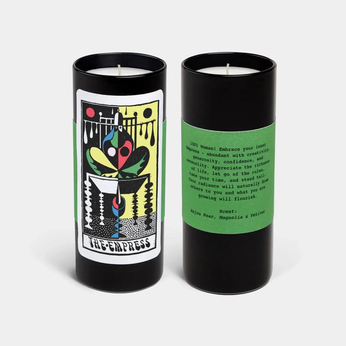 54Celsius The Empress Tarot Candle - Anjou Pear Magnolia Scented Soy Candle