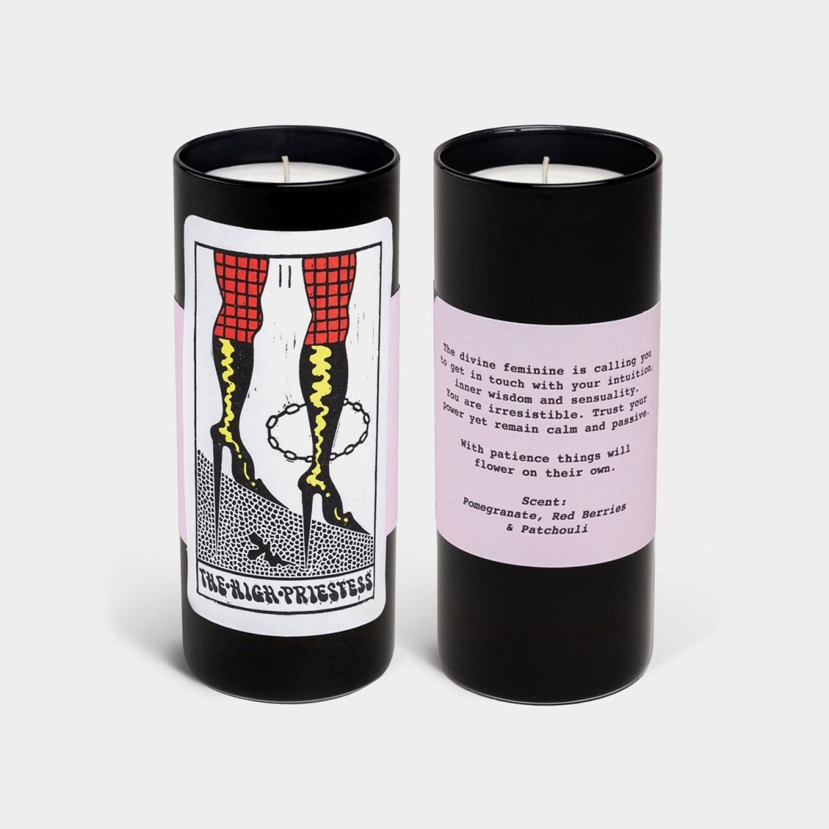 54Celsius The High Priestess Tarot Candle - Pomegranate Patchouli Soy Candle