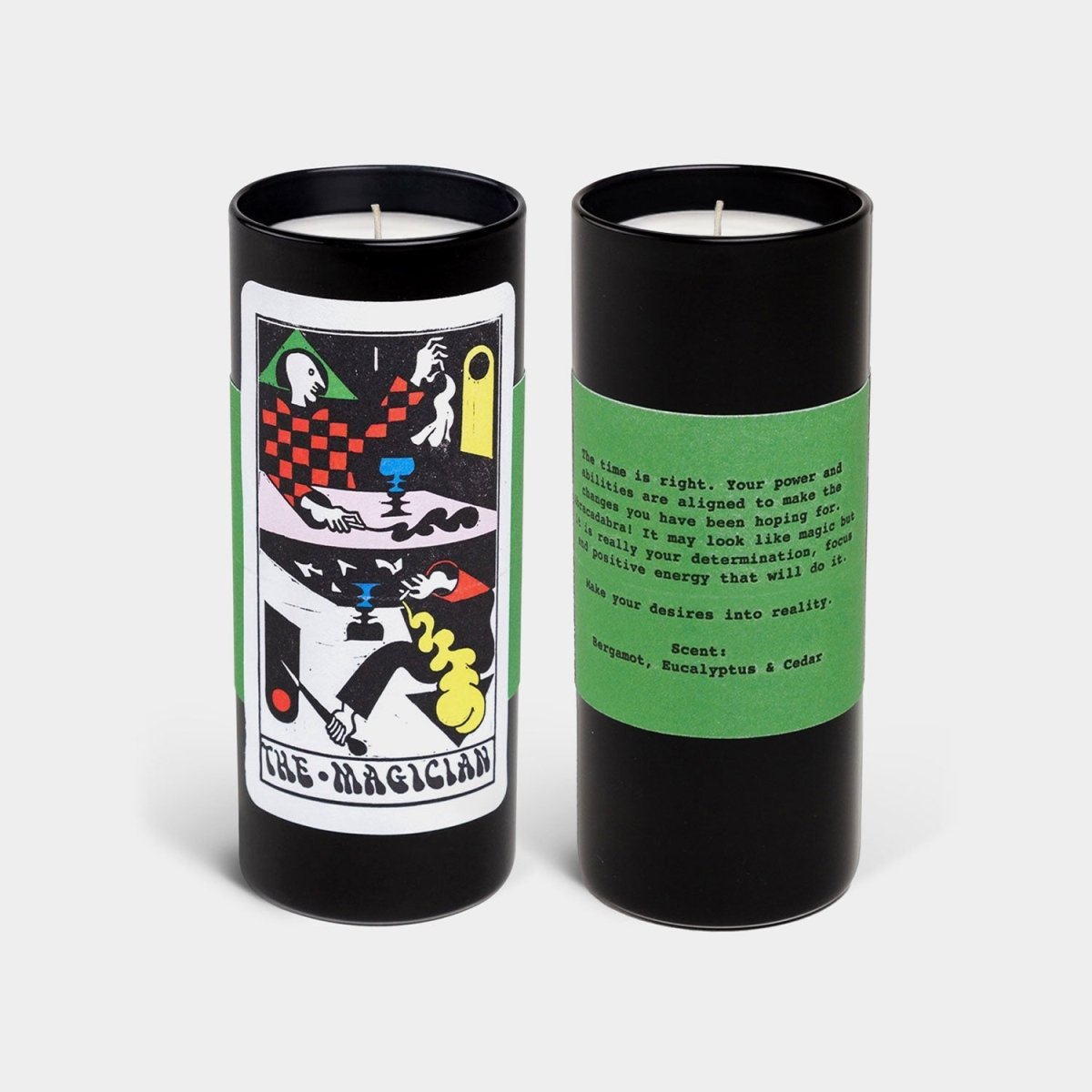 54Celsius The Magician Tarot Candle - Bergamot Cedar Scented Soy Candle