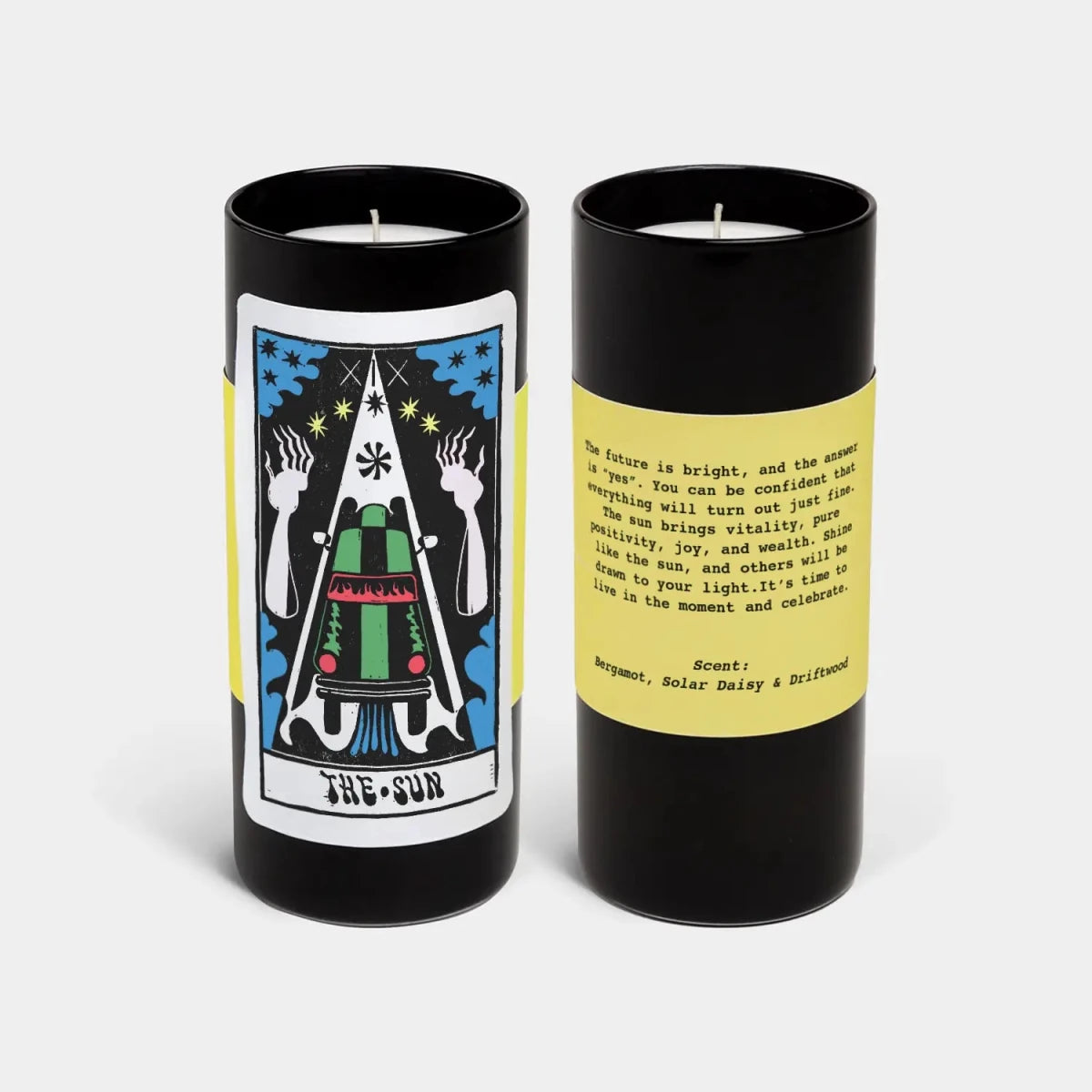 54Celsius The Sun Tarot Candle - Bergamot & Solar Daisy Scented Soy Candle