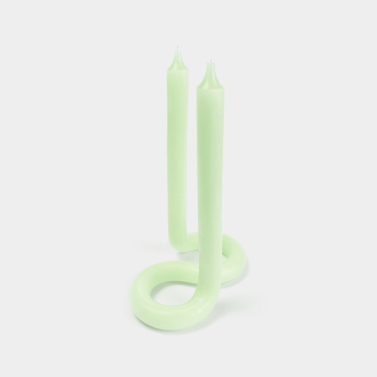 54Celsius Twist Taper Candle - Mint