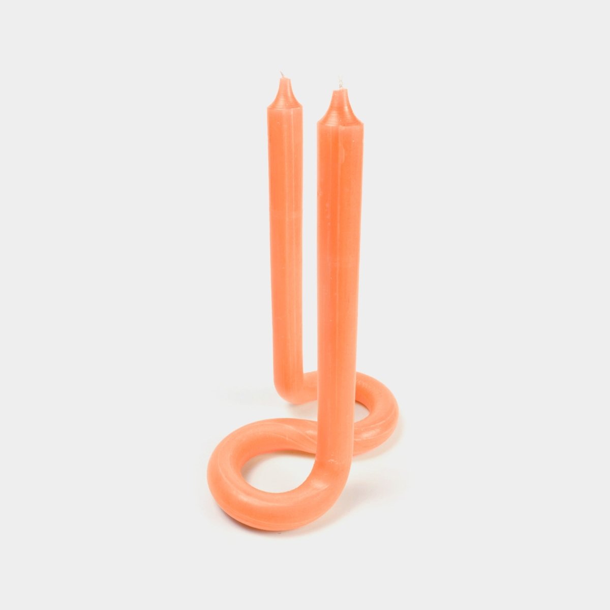 54Celsius Twist Taper Candle - Orange