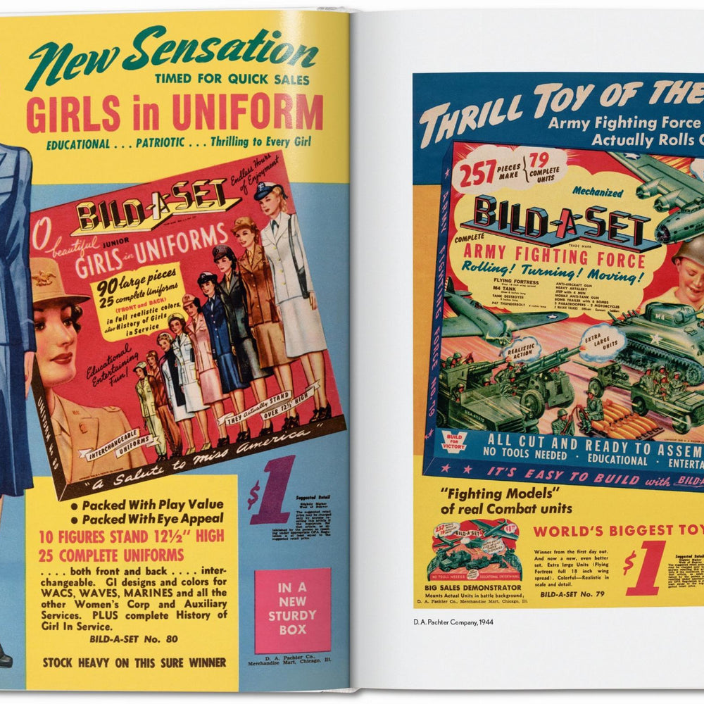 
                      
                        Toys. 100 Years of All-American Toy Ads (German, French, English)
                      
                    