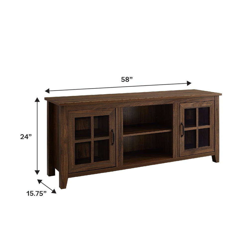 
                      
                        Walker Edison 58" Glass Door TV Console - lily & onyx
                      
                    