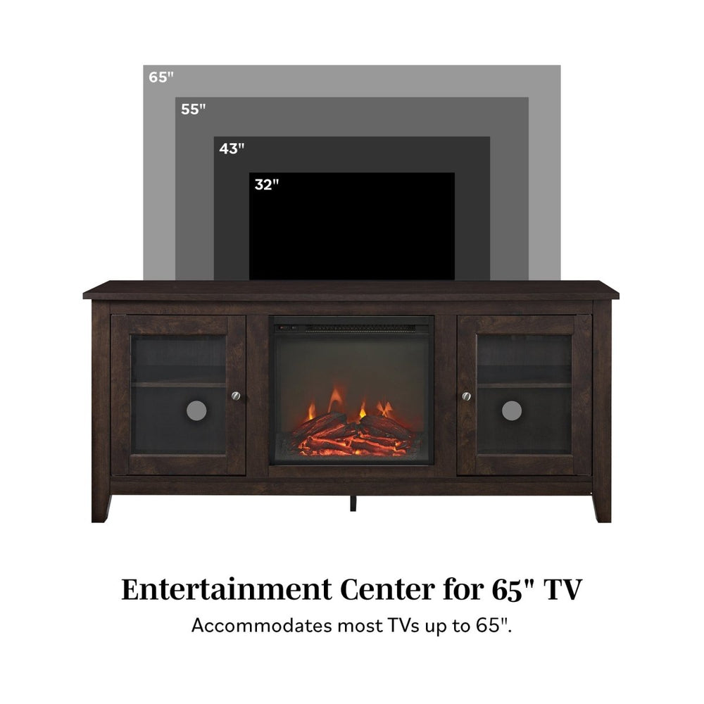 
                      
                        Walker Edison 58" Traditional Electric Fireplace TV Stand - lily & onyx
                      
                    