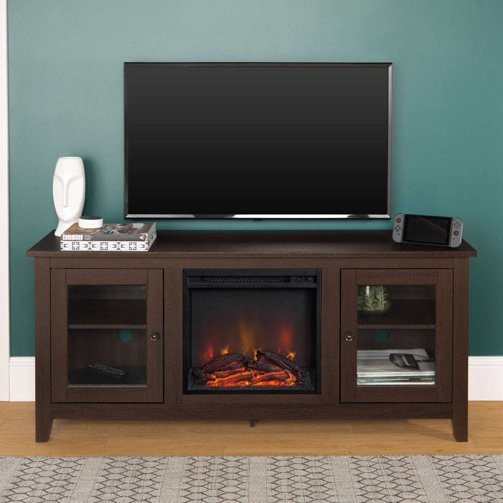 
                      
                        Walker Edison 58" Traditional Electric Fireplace TV Stand - lily & onyx
                      
                    