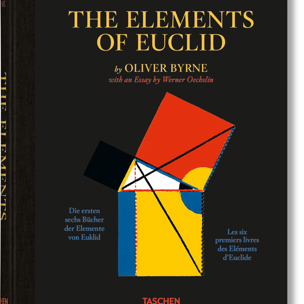 
                      
                        Oliver Byrne. The First Six Books of the Elements of Euclid (German, French, English)
                      
                    