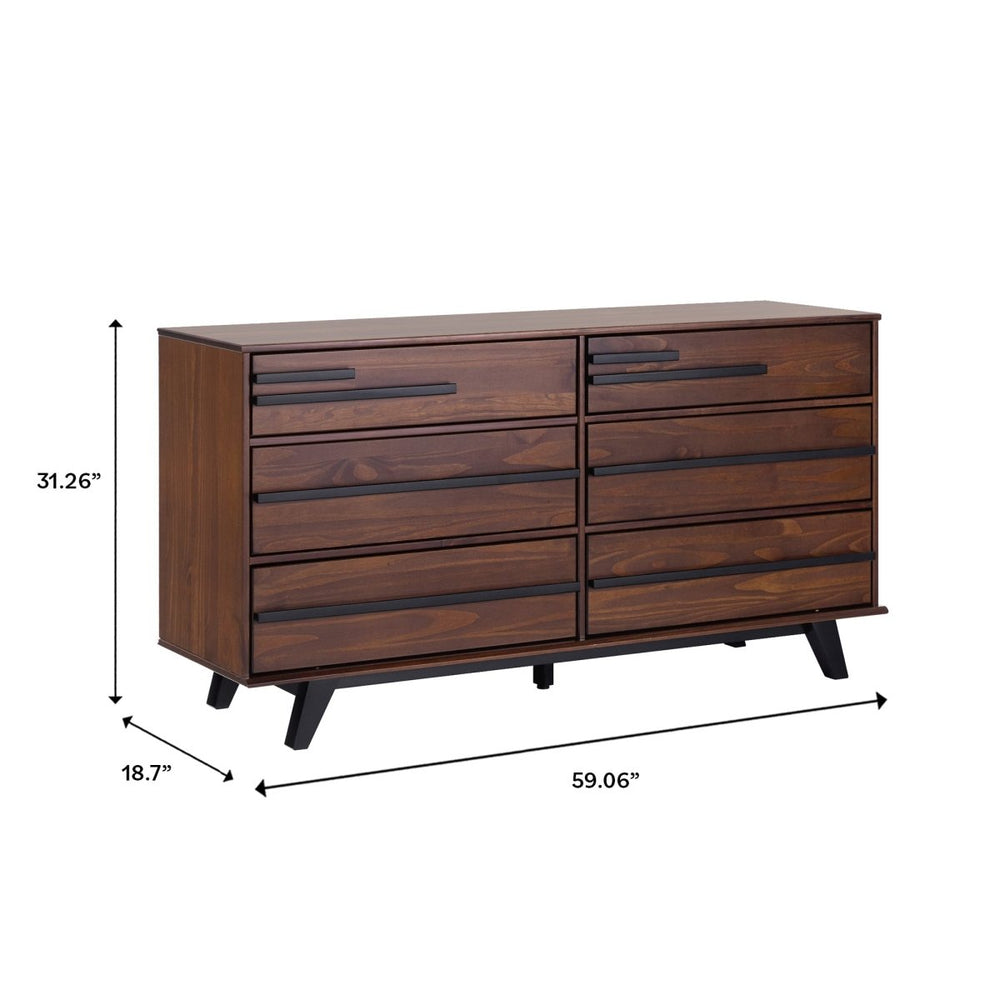 
                      
                        Walker Edison 6 - Drawer Solid Wood Modern Dresser - lily & onyx
                      
                    