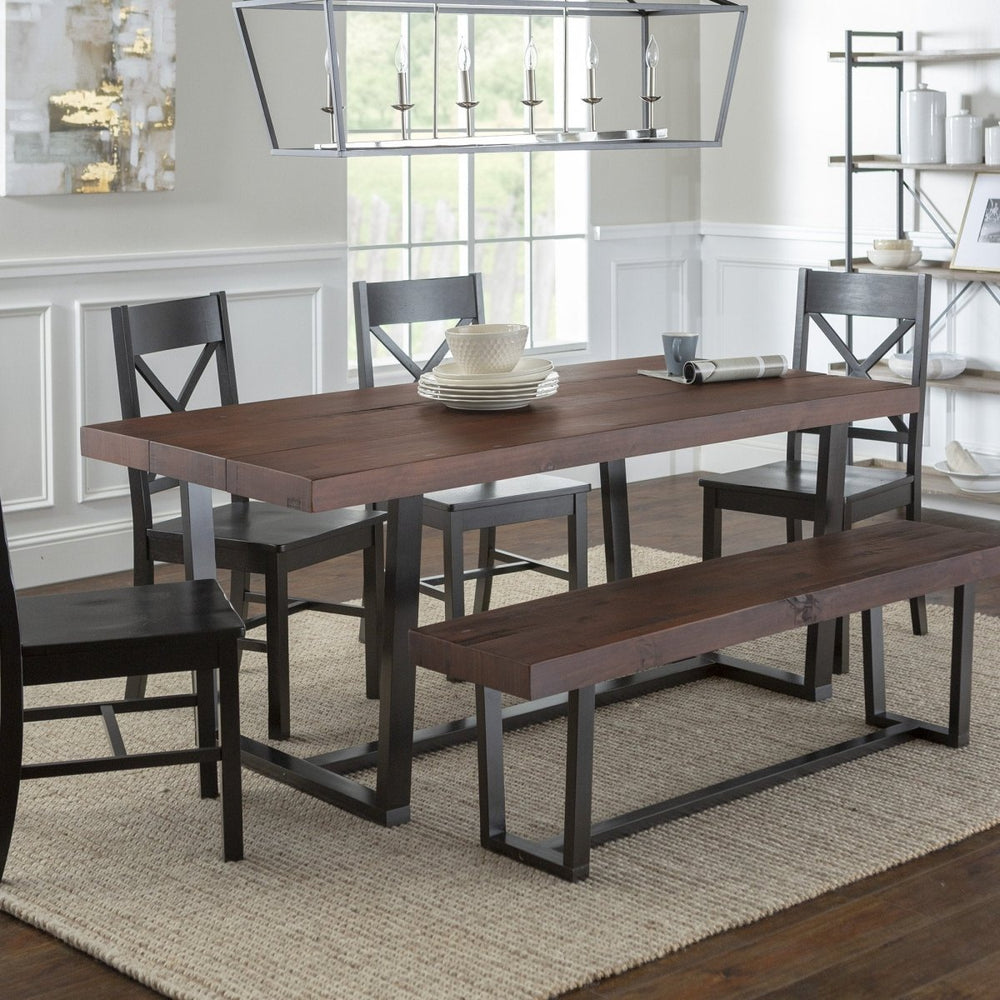 
                      
                        Walker Edison 6-Piece Farmhouse Dining Set - lily & onyx
                      
                    