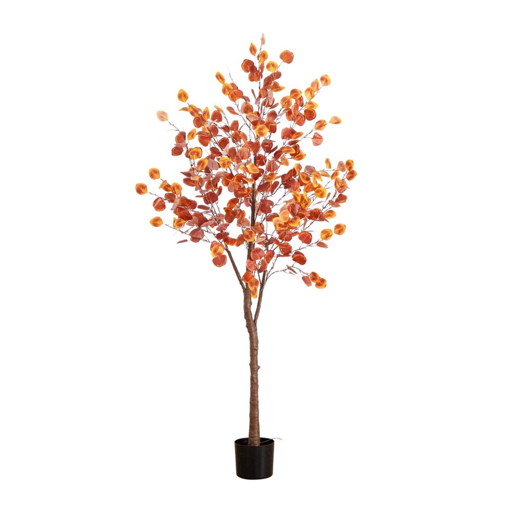 
                      
                        Nearly Natural 6’ Pre - Lit Autumn Eucalyptus Artificial Fall Tree with 300 Warm White LED Lights - lily & onyx
                      
                    