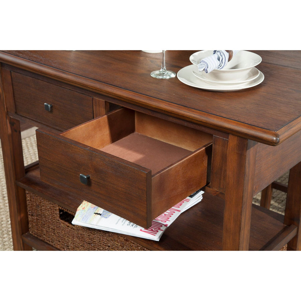
                      
                        Caldwell Kitchen Cart, Antique Cappuccino
                      
                    