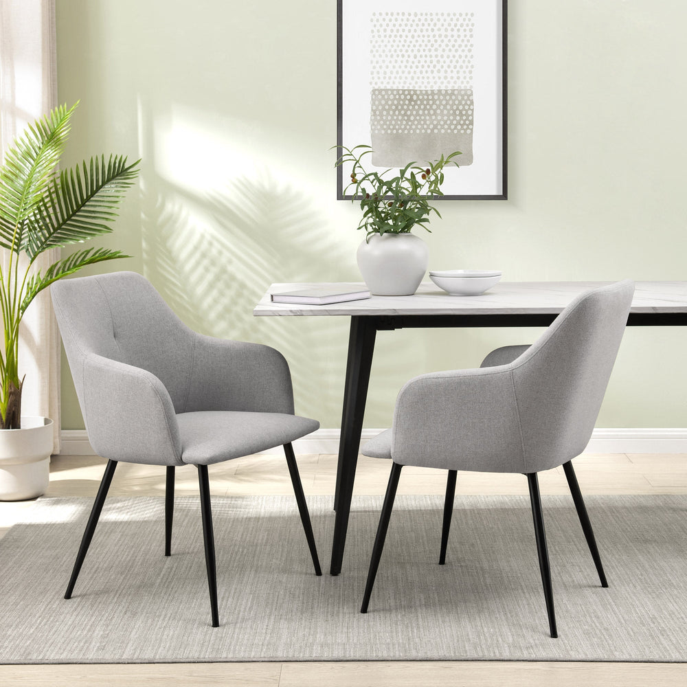 Park Upholstered Dining Arm Chair