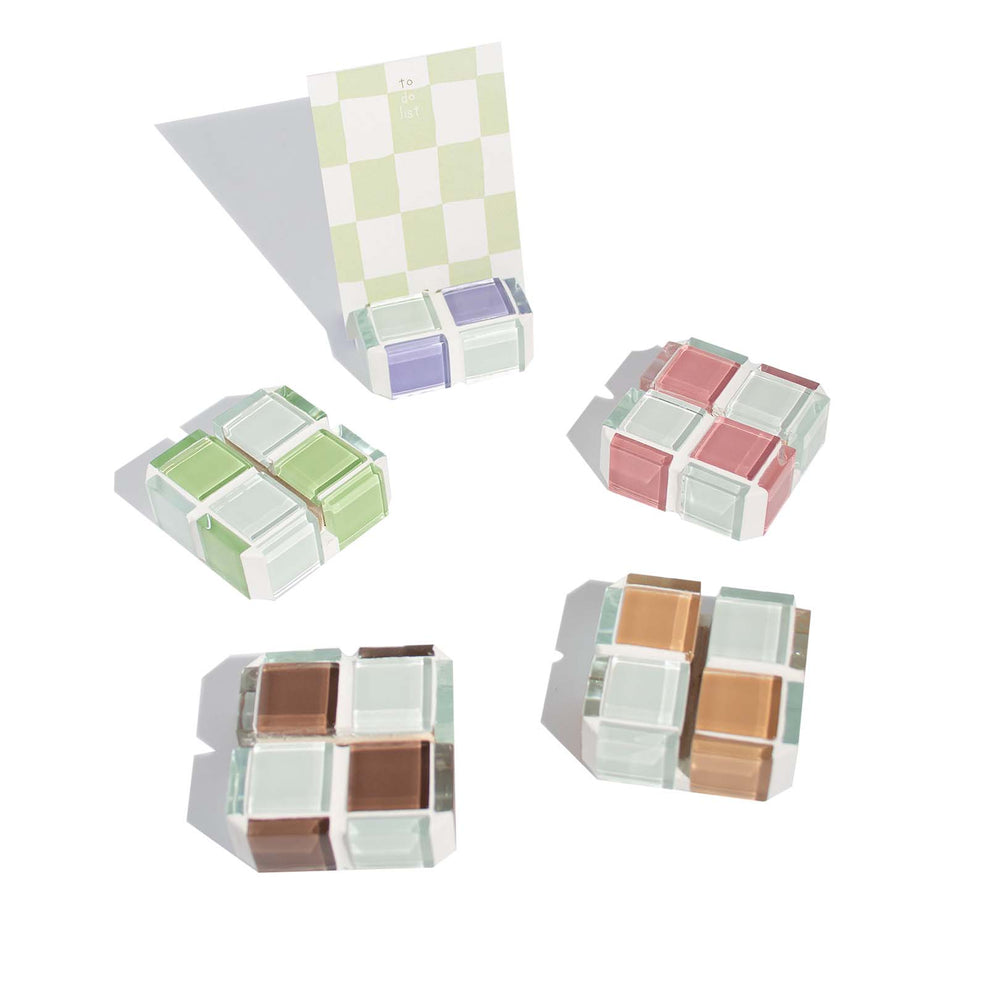 
                      
                        Mini Glass Tile Picture Stand - Pistachio Milk Chocolate
                      
                    