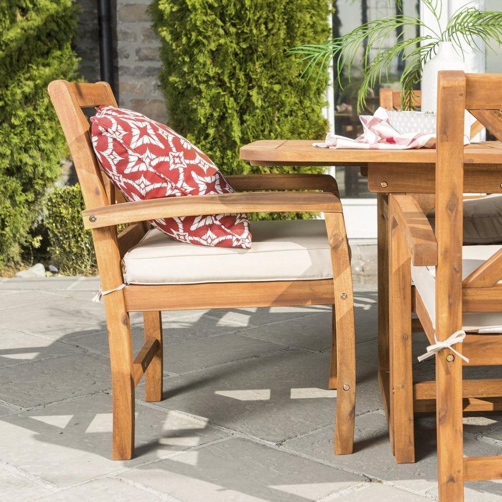 
                      
                        Walker Edison 7-Piece Crosswinds Outdoor Dining Set - lily & onyx
                      
                    