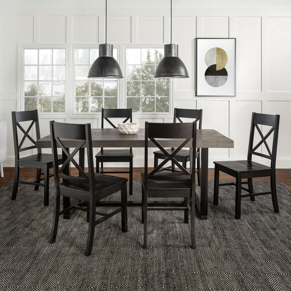 
                      
                        Walker Edison 7-Piece Meridian Dining Set - lily & onyx
                      
                    