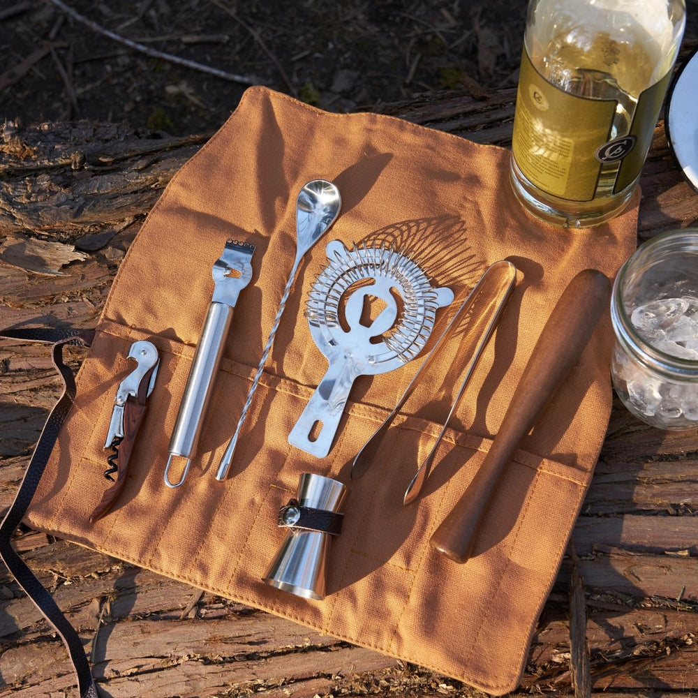 Foster & Rye 7 - Piece Travel Cocktail Kit - lily & onyx