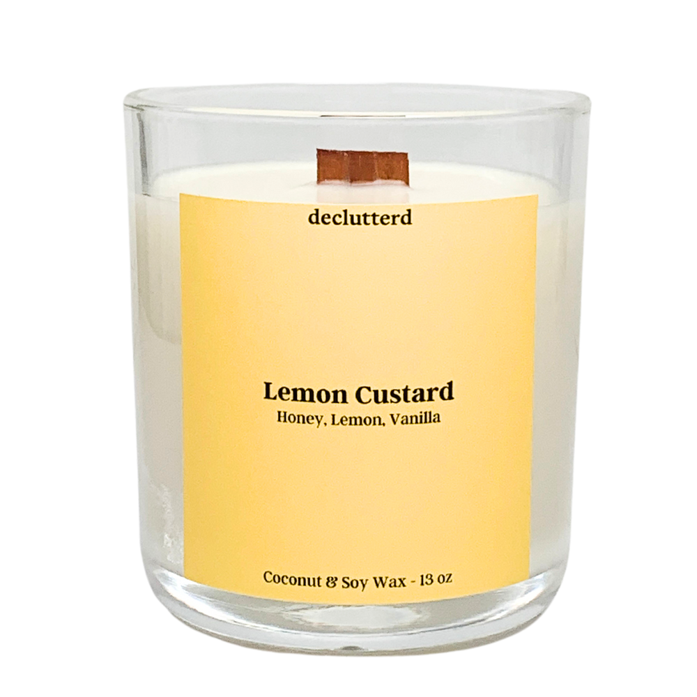 
                      
                        Lemon Custard Wood Wick Candle
                      
                    