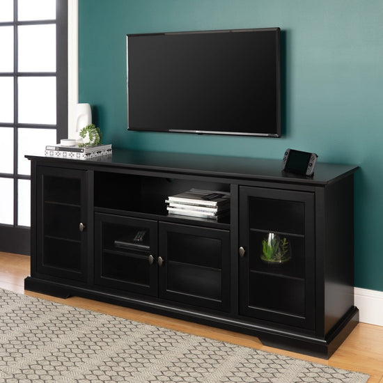 Walker Edison 70" Highboy Style Wood TV Stand - lily & onyx