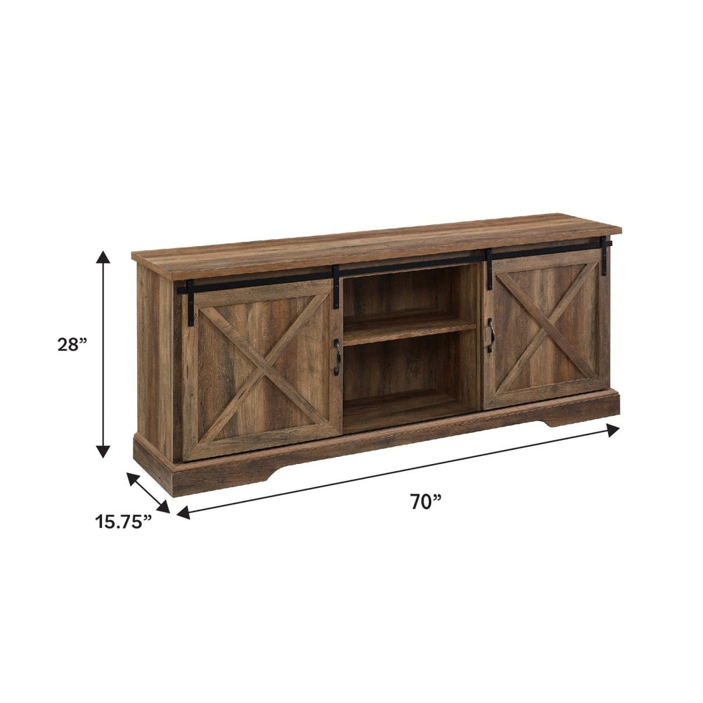 
                      
                        Walker Edison 70" Sliding Barn Door TV Console - lily & onyx
                      
                    