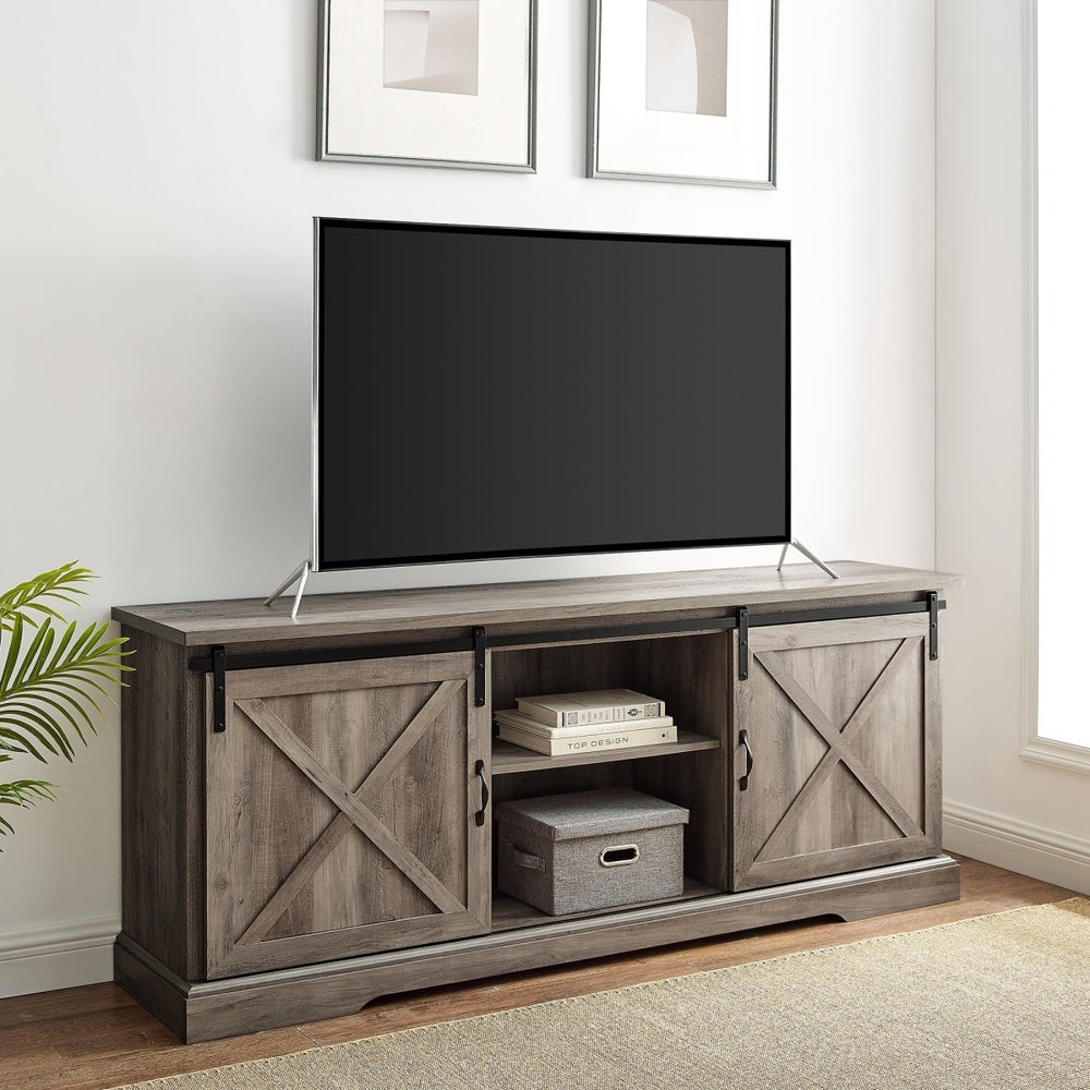 
                      
                        Walker Edison 70" Sliding Barn Door TV Console - lily & onyx
                      
                    