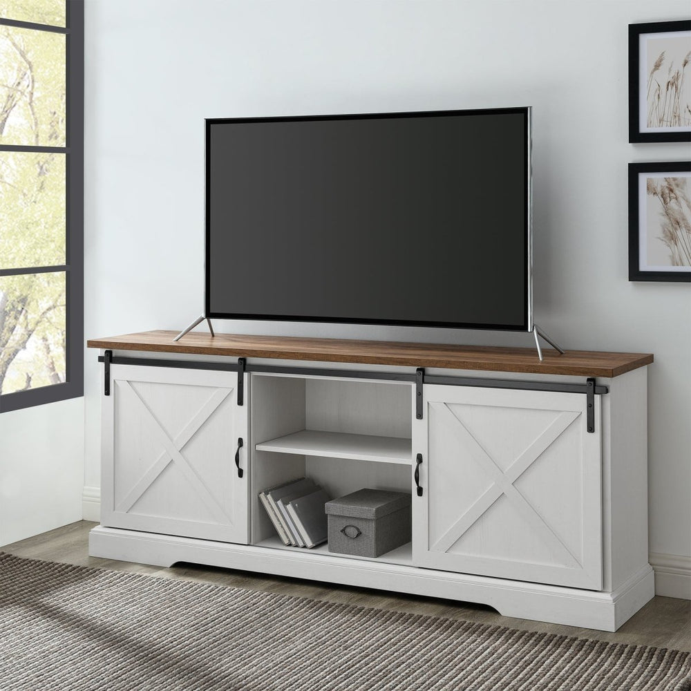 
                      
                        Walker Edison 70" Sliding Barn Door TV Console - lily & onyx
                      
                    