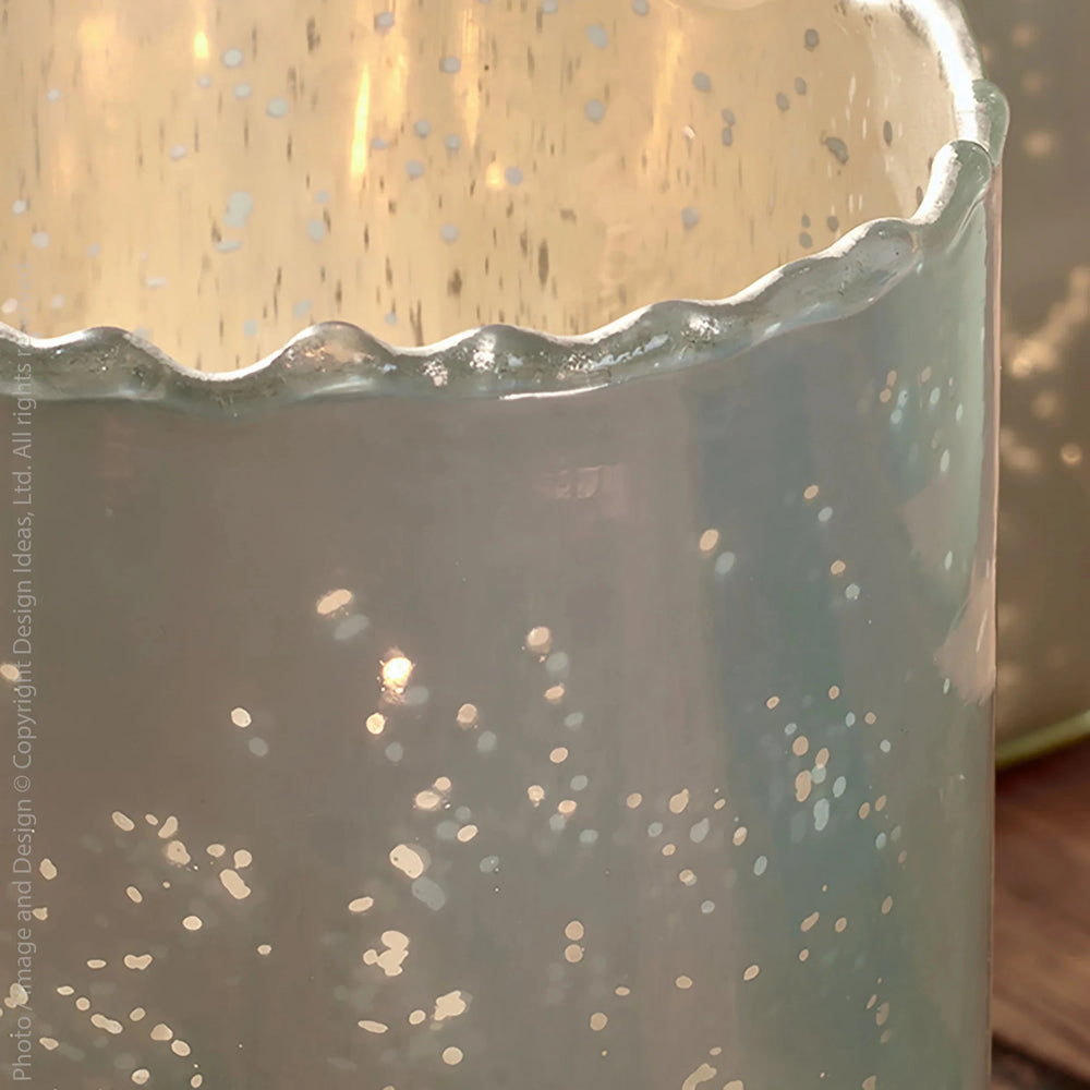 
                      
                        Zermatt™ Mouth-blown Glass Votive Candle Holder
                      
                    