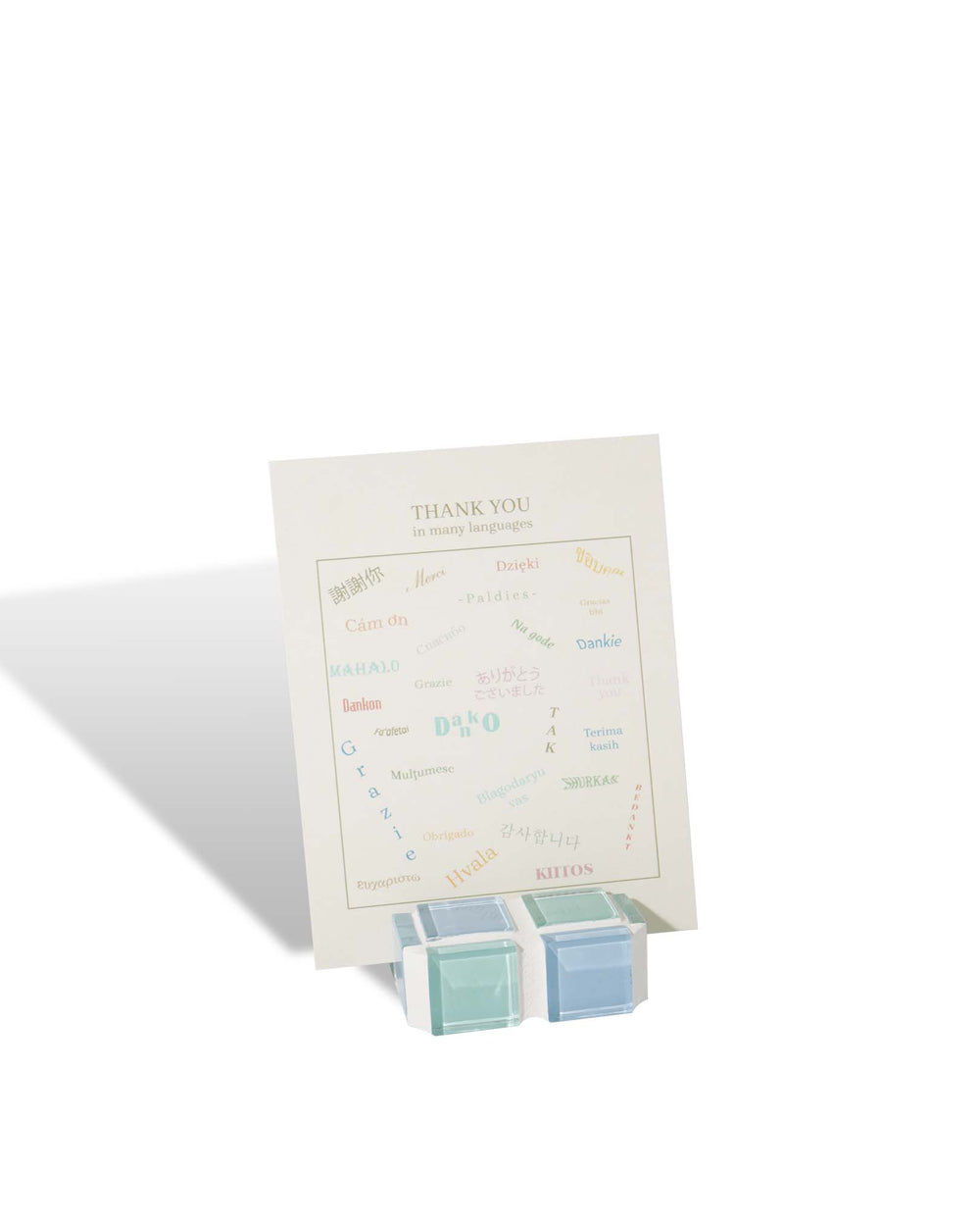 Mini Glass Tile Picture Stand - Summer Dream