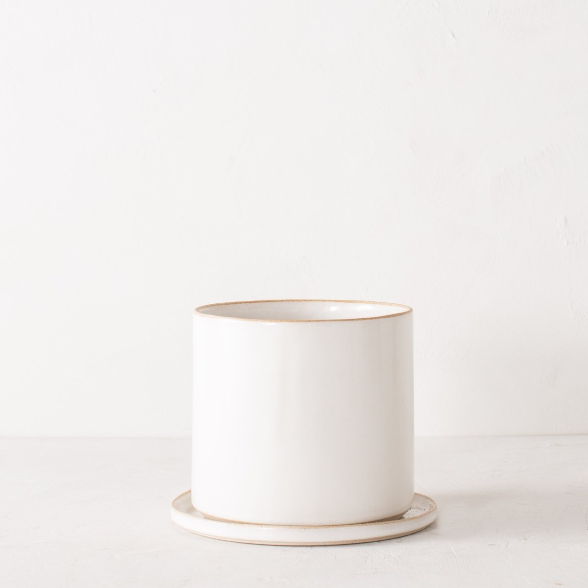 CONVIVIAL 8" Minimal Planter | Glazed Stoneware - lily & onyx