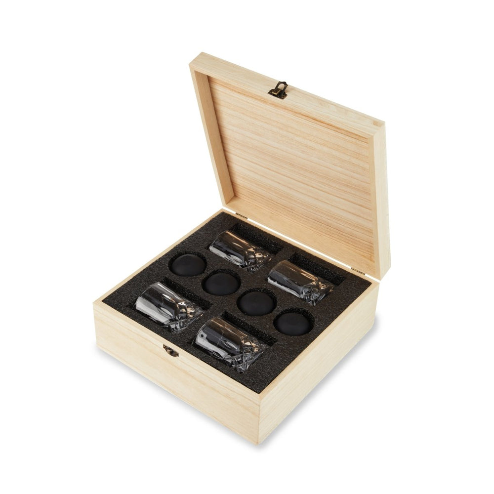 
                      
                        Viski 8 - Piece Ice Sphere Mold and Crystal Rocks Glass Gift Set - lily & onyx
                      
                    