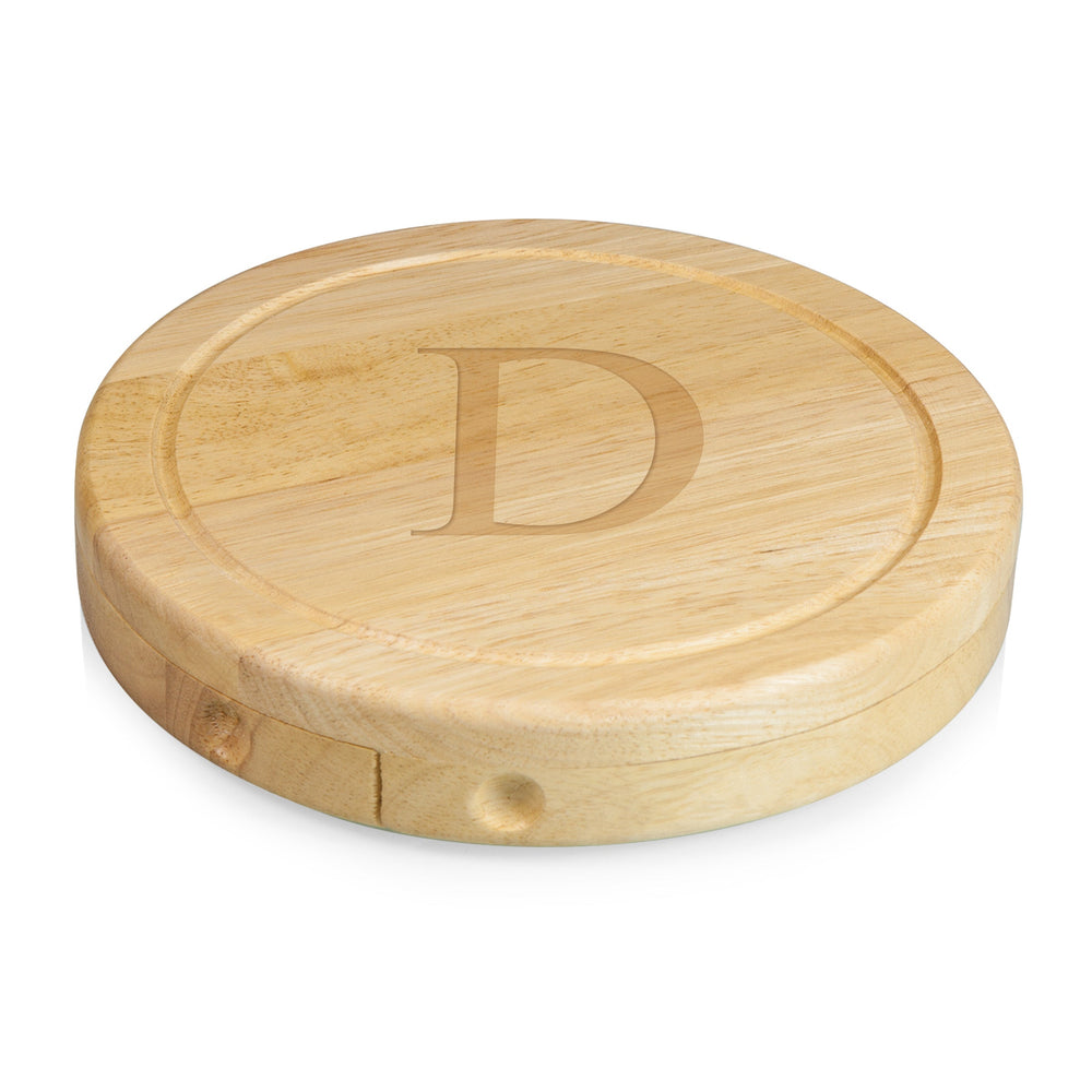 
                      
                        Monogram - Parawood Brie Cheese Cutting Board & Tools Set
                      
                    