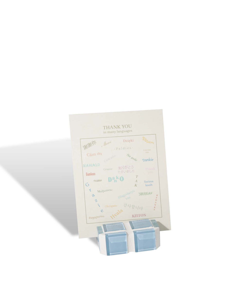 Mini Glass Tile Picture Stand - It's Sky