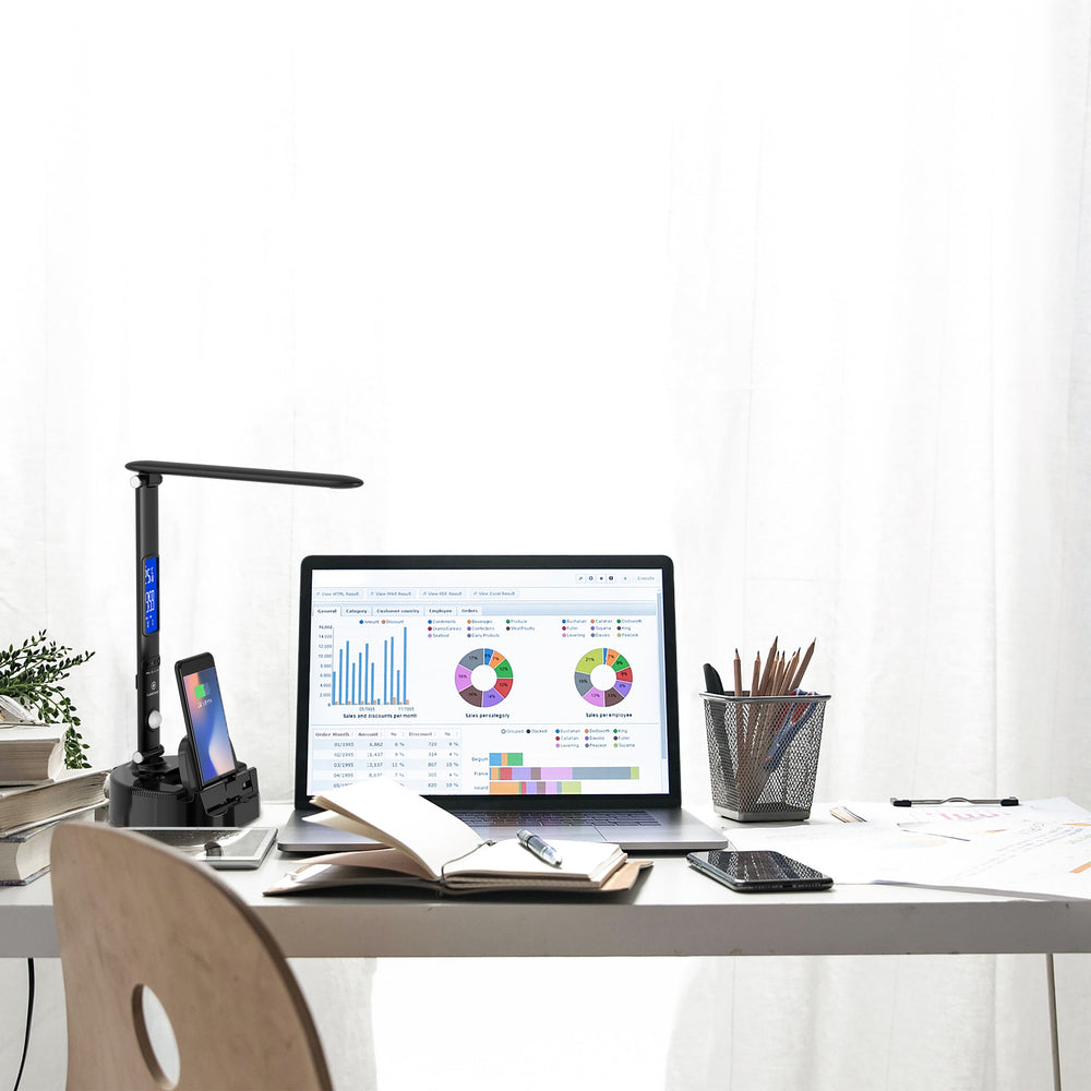 
                      
                        Lumicharge III | LED Desk Lamp  with Wireless Charger, Bluetooth Speaker & App-Controls
                      
                    