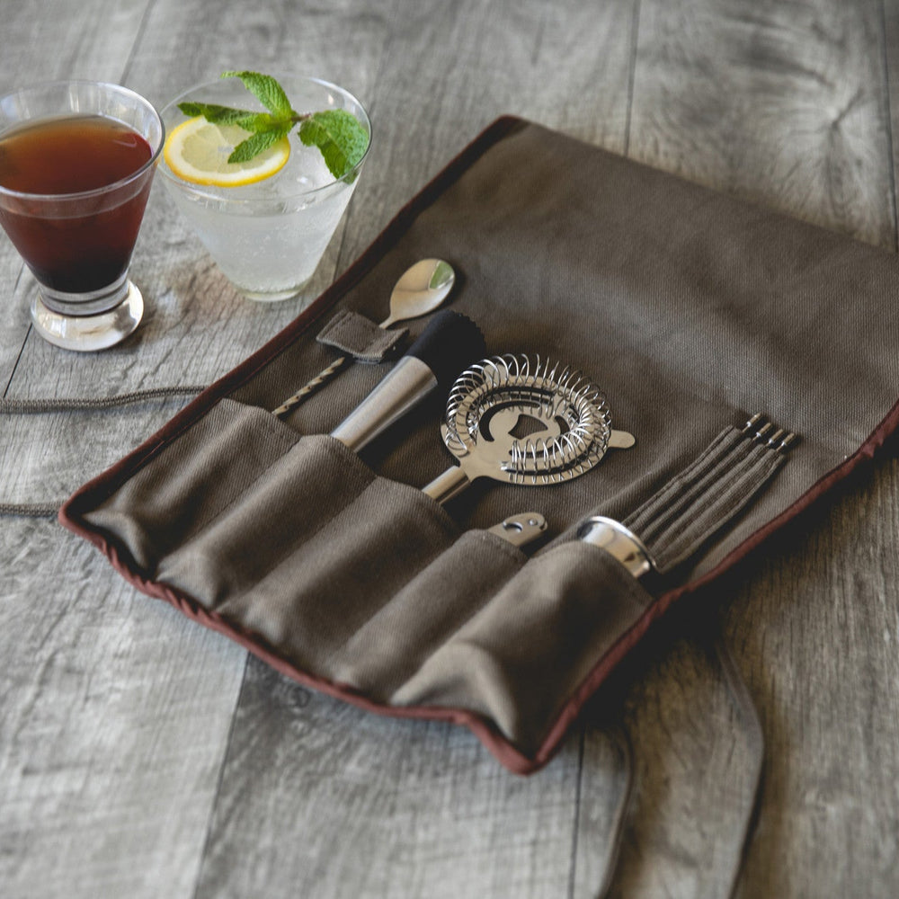 
                      
                        10-Piece Bar Tool Roll Up Kit
                      
                    