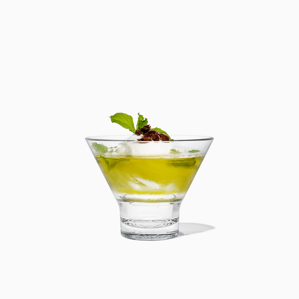 RESERVE 8oz Stemless Shatterproof Martini Glass