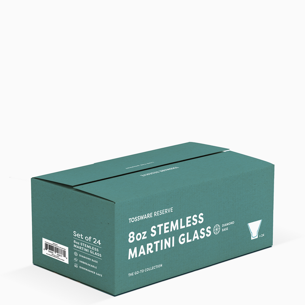 
                      
                        RESERVE 8oz Stemless Martini Tritan™ Copolyester Glass
                      
                    