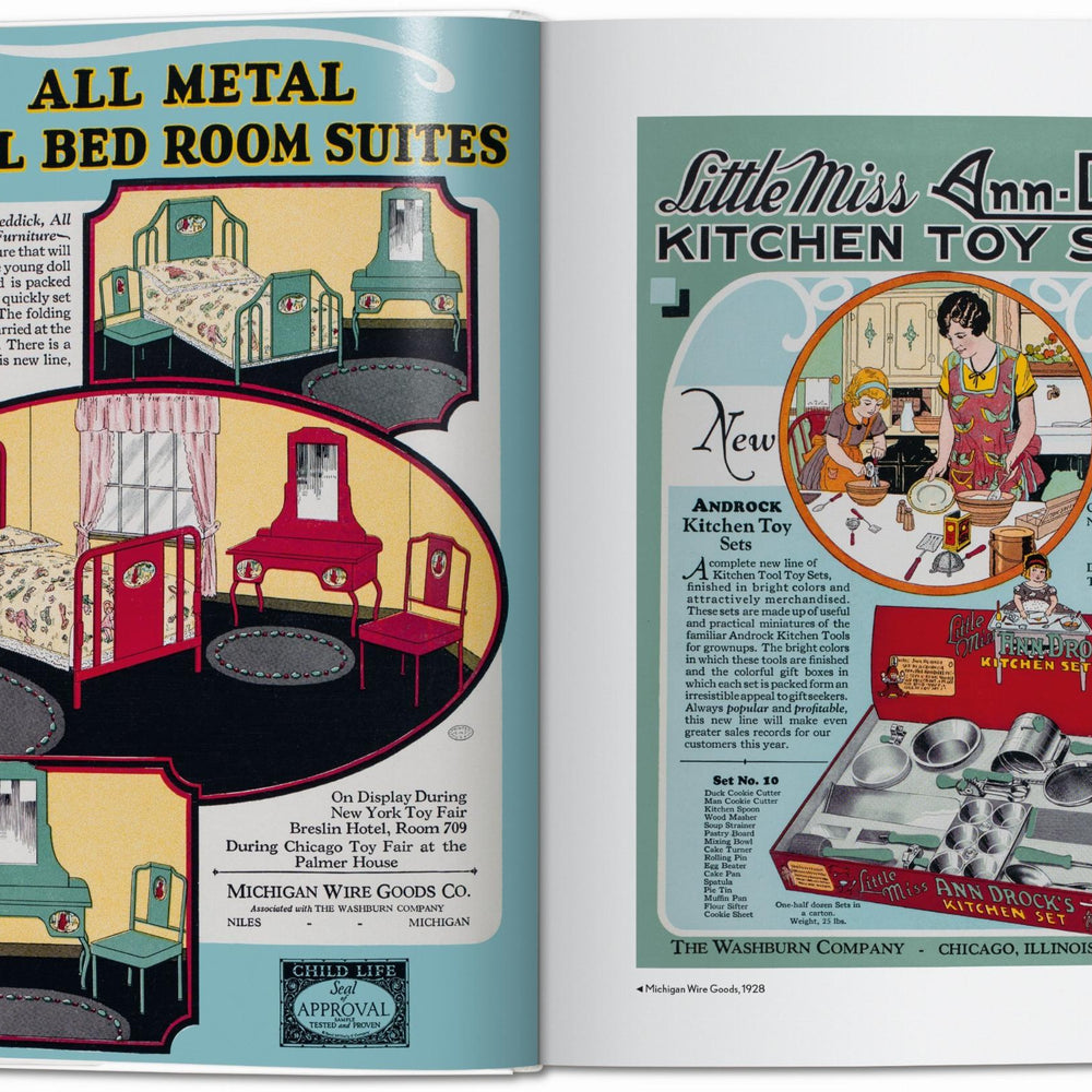 Toys. 100 Years of All-American Toy Ads (German, French, English)