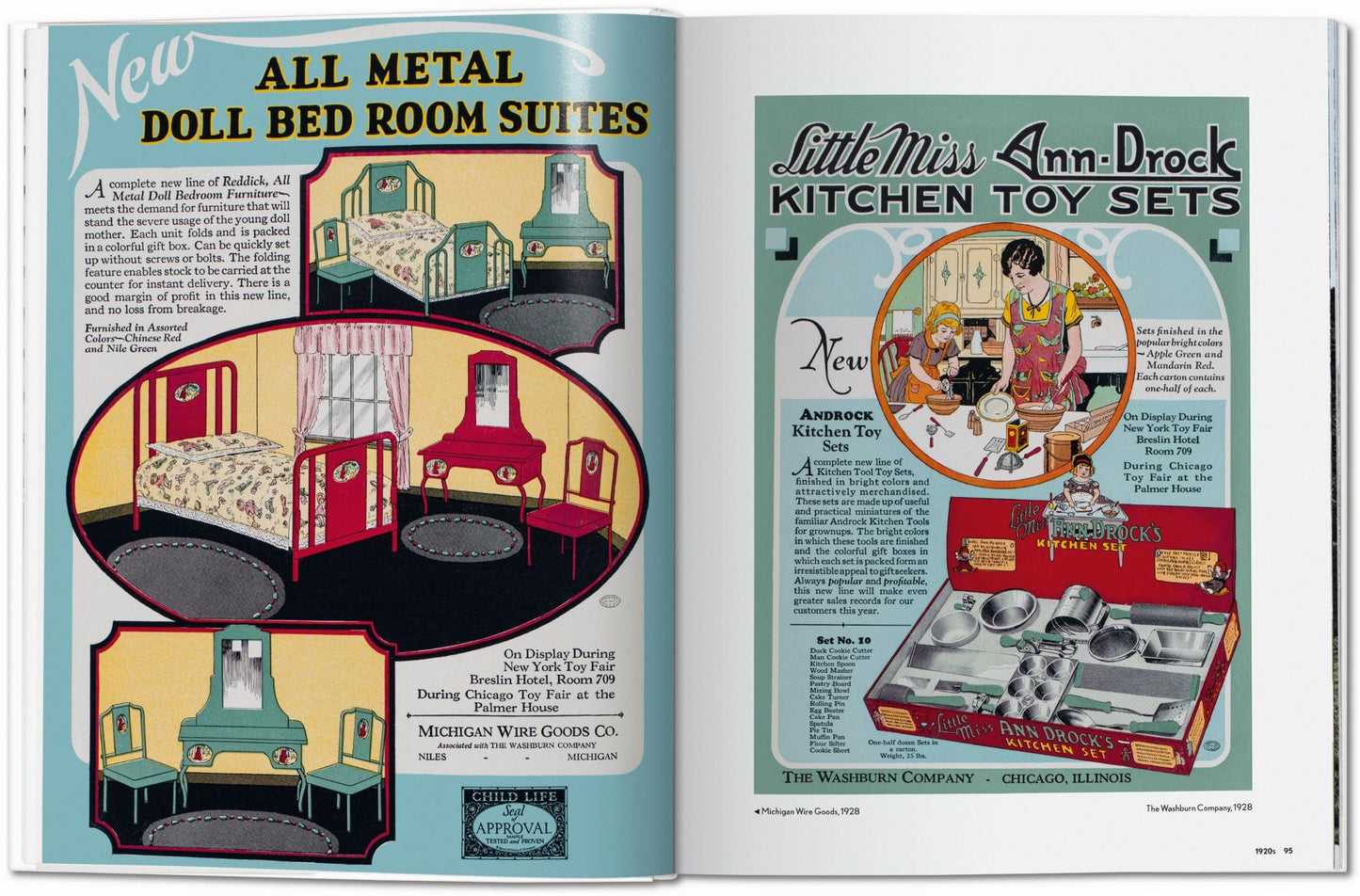 Toys. 100 Years of All-American Toy Ads (German, French, English)