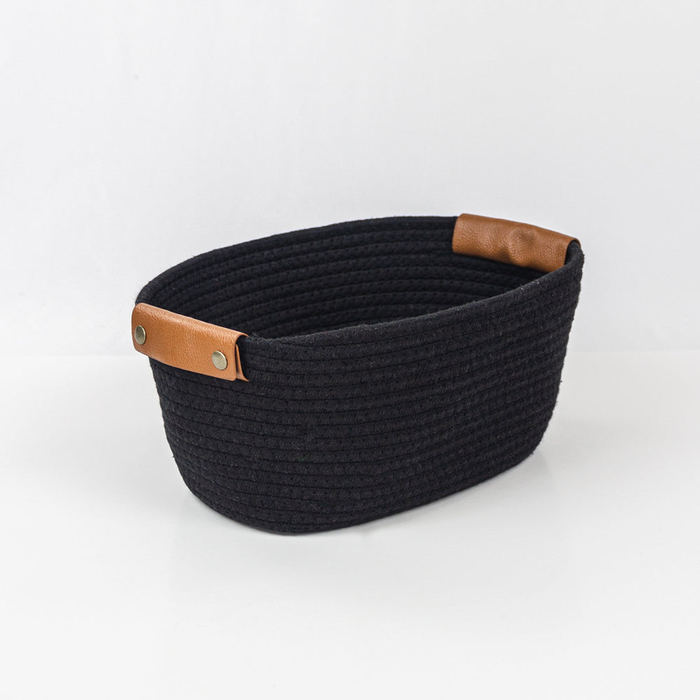 
                      
                        931 - Storage cotton basket with leather handles
                      
                    