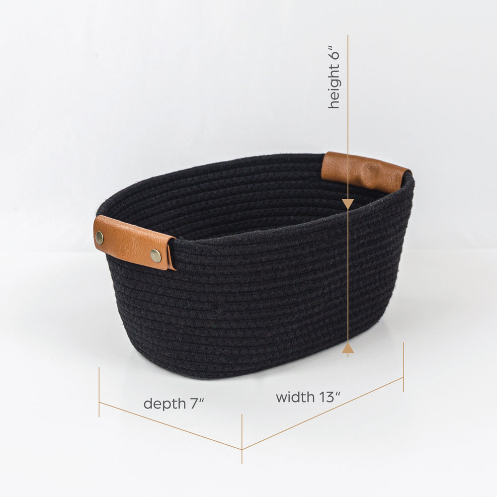 
                      
                        931 - Storage cotton basket with leather handles
                      
                    